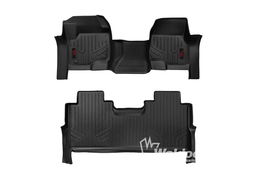 Floor Mats | FR & RR | FR Bench | Ford F-250/F-350 Super Duty 2WD/4WD (17-25)
