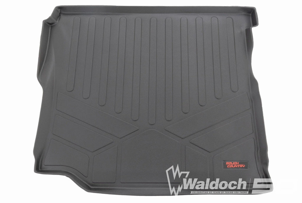 Rear Cargo Mat | W/ Sub | Jeep Wrangler Unlimited 4WD (2018-2025)