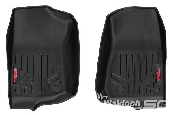 Floor Mats | FR | 2 Door | Jeep Gladiator JT (20-24)/Wrangler JL (18-24)/Wrangler Unlimited (18-24)