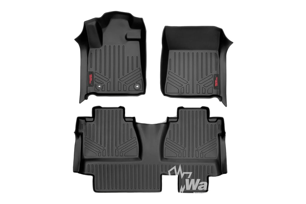 Floor Mats | FR & RR | Double Cab | Toyota Tundra 2WD/4WD (2014-2021)