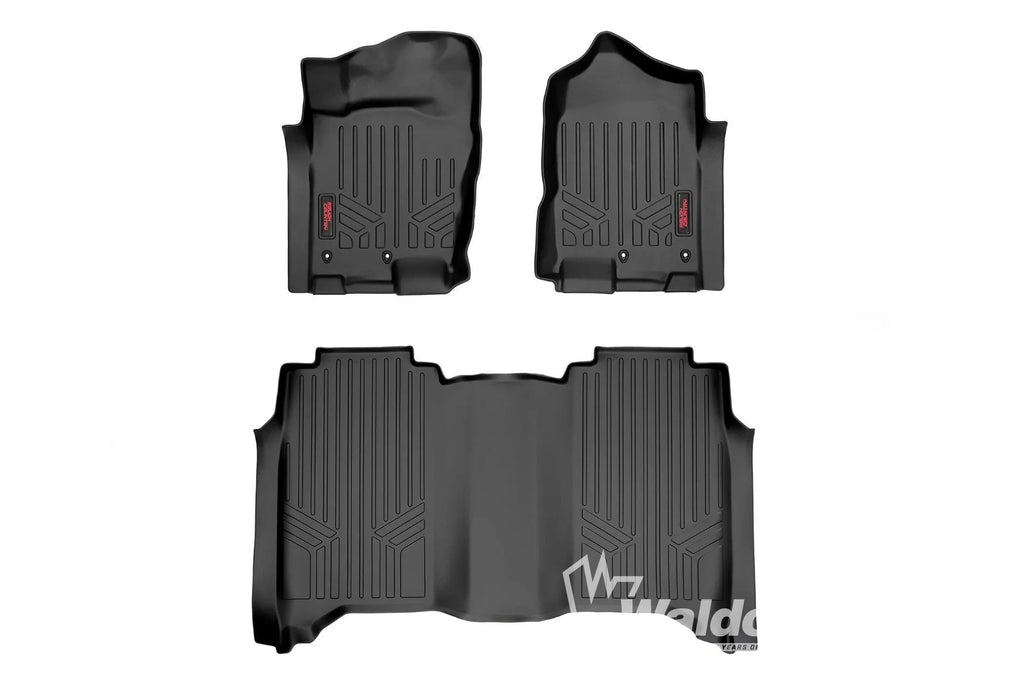 Floor Mats | FR & RR | Crew Cab | Nissan Titan (17-24)/Titan XD (16-24)