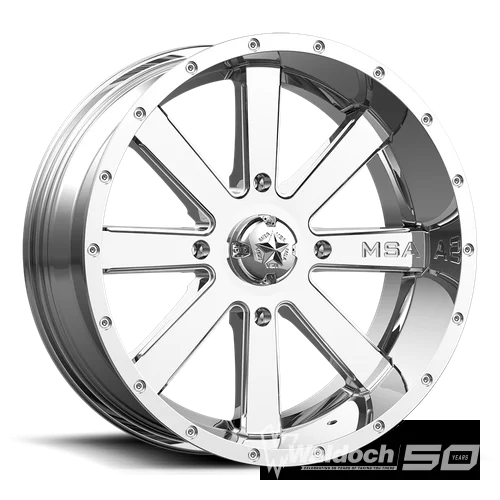 M34 22X7 4X137 CHROME 00MM
