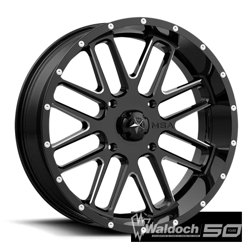 M35 20X7 4X137 G-BLK MILL 00MM