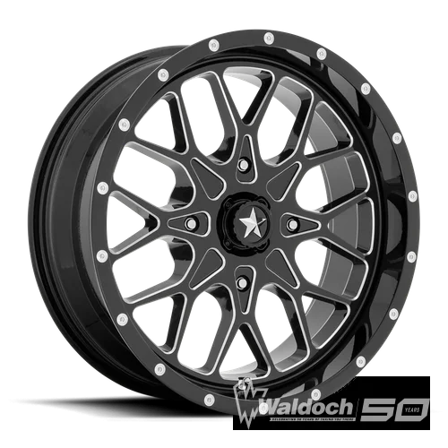 PORTAL UTV 20X7 4X110 86 G-BLK-MILL +0