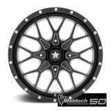 PORTAL UTV 20X7 4X137 112 G-BLK-MILL +0