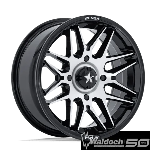 RADAR UTV 14X7 4X156 115 +10 G-BLK-MCH