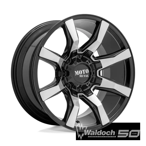 MO804 22X10 5X5.0/5.5 G-BLK MACH -18MM
