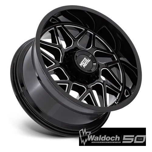 TURBINE 20X9 8X6.5 125 +1 G-BLK MILL