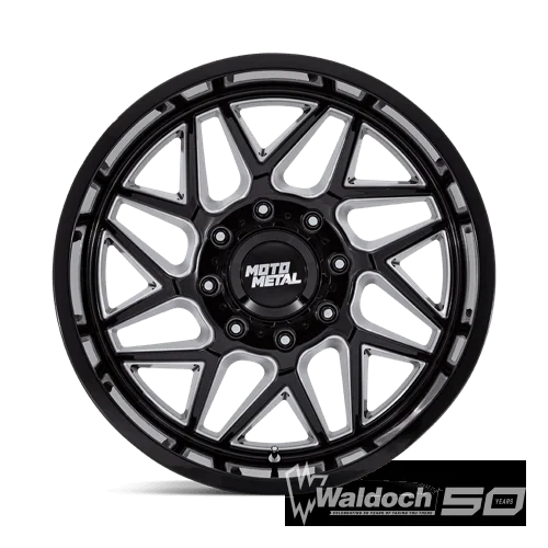 TURBINE 20X9 8X6.5 125 +1 G-BLK MILL