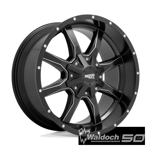 MO970 16X8 5X135 SG-BLK MILL 00MM