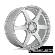 MR143 16X7 4X100/4.5 HYPER SLV 40MM