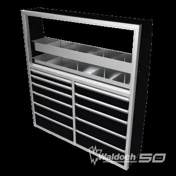 VanPro MotionLatch Parts Cabinet MS312