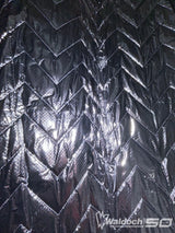 FORD TRANSIT - BLACKOUT WINDOW COVERINGS WINDSHEILD, DRIVER & PASSENGER - BLACK IN COLOR