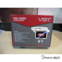 10.2" Wide Overhead Monitor With Built-in DVD (GREY) - VOH-1020DV(GY)