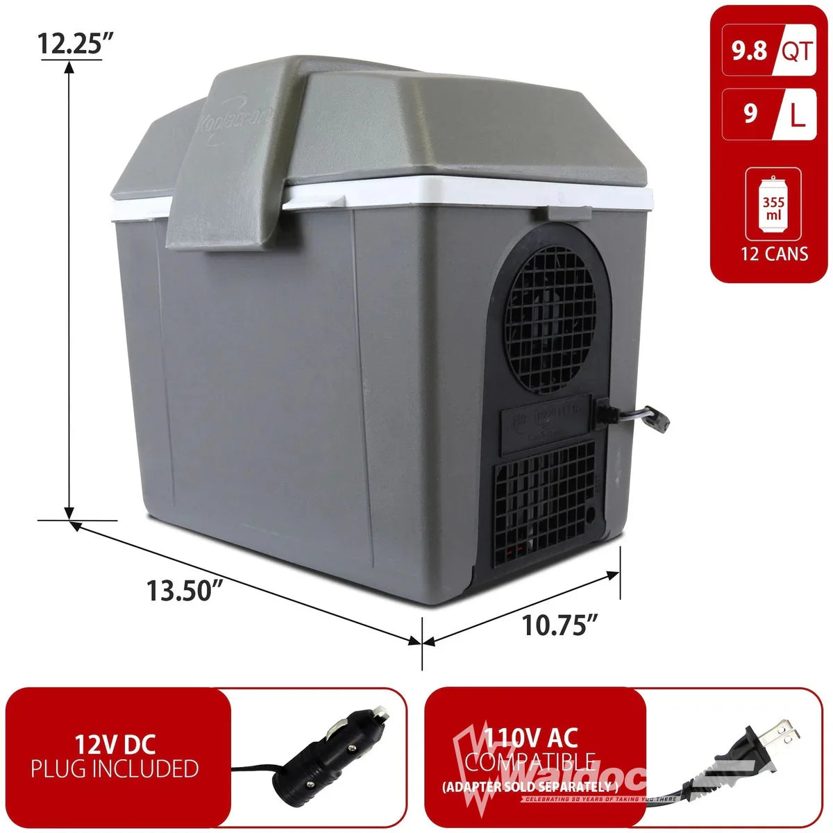 MINI COOLER KOOLATRON  TRAVELER III & STRAP