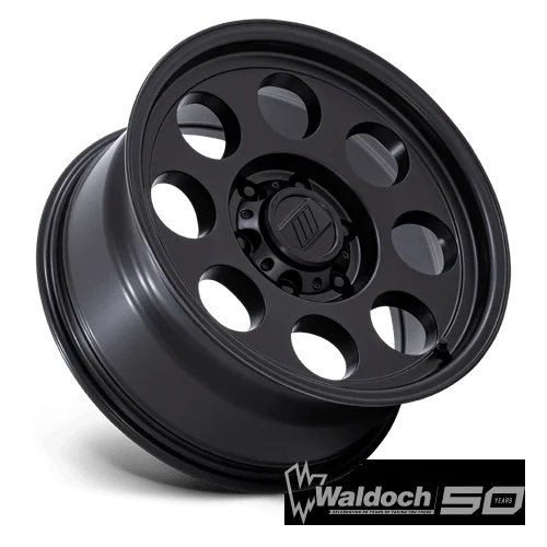 HERITAGE 17X8 8X6.5 125 +0 M-BLK