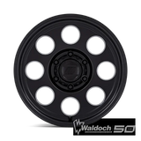 HERITAGE 17X8 8X6.5 125 +0 M-BLK