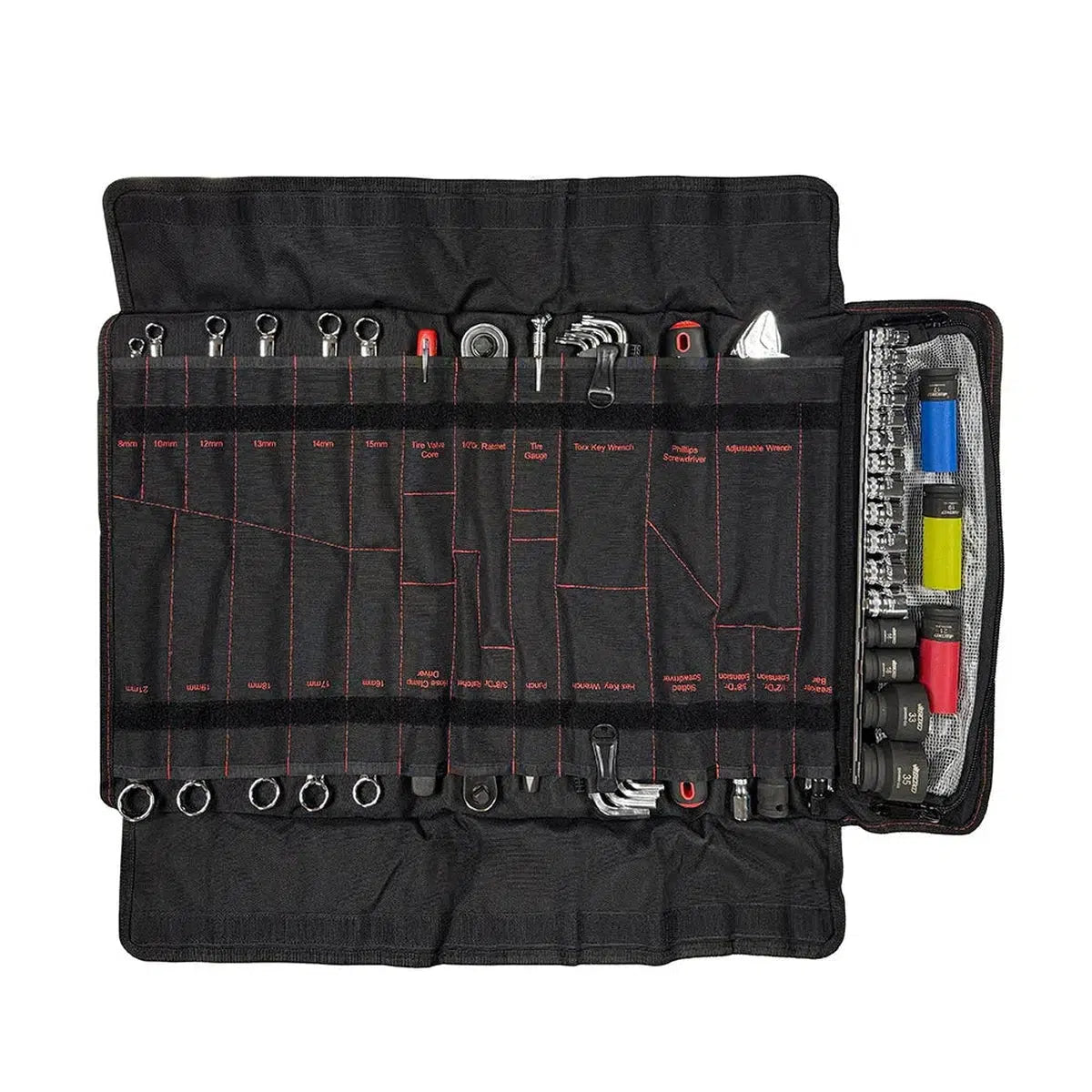 Off-Road Bag | 80-Piece Off-Road Tool Bag and Tool Roll - Boxo USA - PA916C