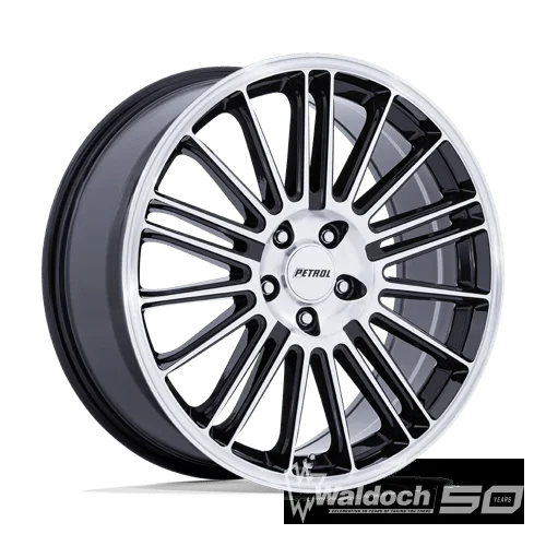 P1D 20X8.5 5X115 72 +40 G-BLK MACH