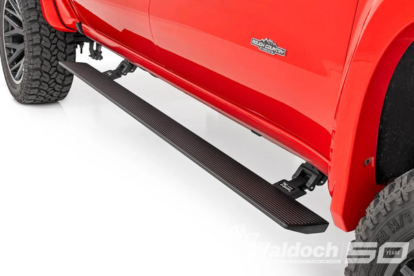 Power Running Boards | Dual Electric Motor | Crew Cab | Chevy/GMC 1500/2500HD/3500HD 2WD/4WD