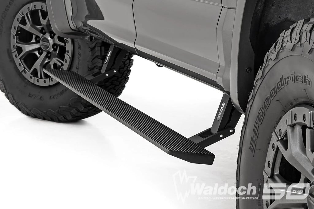Power Running Boards | Dual Electric Motor | Crew Cab | Ford F-150/Lightning/F-250/F-350/Raptor (15-24)