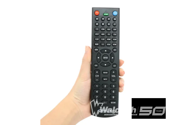 JENSEN TV REMOTE FOR ALL RED TV / BLUE DVD BUTTONS