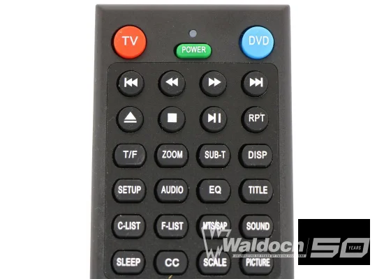 JENSEN TV REMOTE FOR ALL RED TV / BLUE DVD BUTTONS