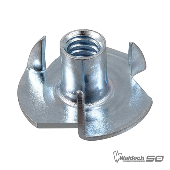 5/16-18 TEE NUT ZINC 3 PRONG 3/8 BARREL