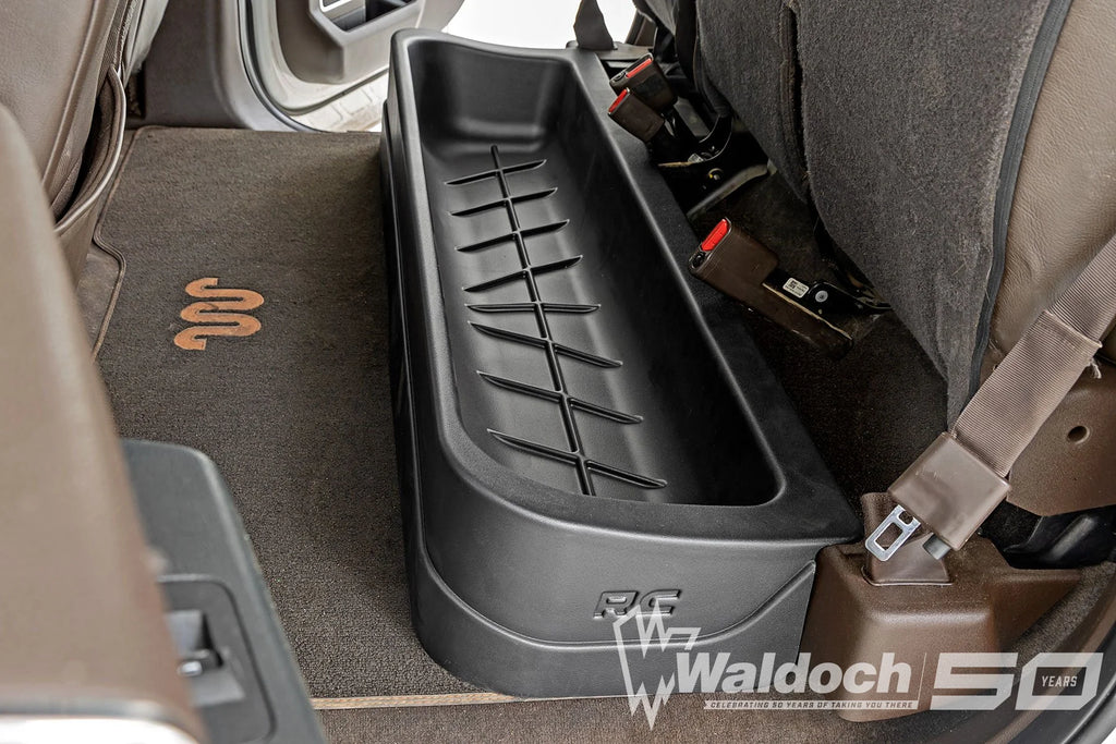 Under Seat Storage | Crew Cab | Ford F-150/F-250/F-350/Raptor  (2015-2025)