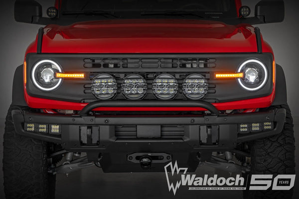 DRL Halo LED Headlights | DOT Approved | Ford Bronco 4WD (2021-2025)