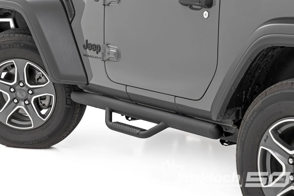Nerf Steps | Full Length | 2 Door | Jeep Wrangler JL 4WD (2018-2025)