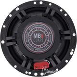 6.5" Reference Coaxial 2-Way speakers engineered with .75" Titanium dome WideSphereâ„¢ Technology Tweeters with lightweight craft pulp Bamboo fiber cones mounted to an inert frame