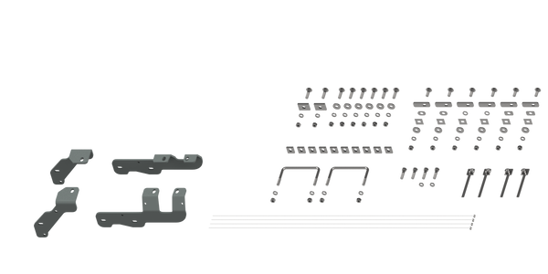 Custom Installation Brackets For Universal Mounting Rails For Some RAM Trucks