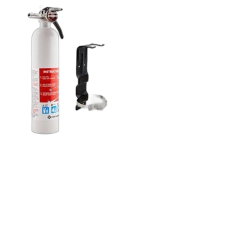 FIRST ALERT LOGO FIRE EXTINGUISHERS, WHITE 1A:10-B 4.42 LB W/MOUNT - 1047857