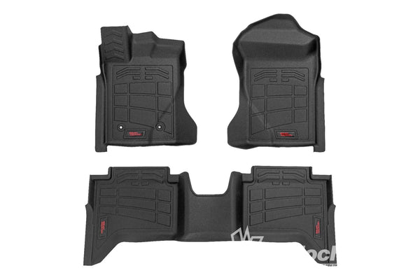 Sure-Fit Floor Mats | Front & Rear | Crew | Ford Ranger 2WD/4WD (2024-2025)