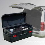 STOWAWAY MAX LOWRISE HITCH CARGO BOX (BLACK) ST 024.3 TRAVEL 2" HITCH - 51" L X 23" W X 26" H FORD TRANSIT & RAM PROMASTER & Mercedes Sprinter & Nissan Van