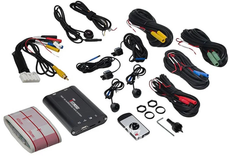 360-Degree 3D SVM Camera System with DVR: TE-360-3D