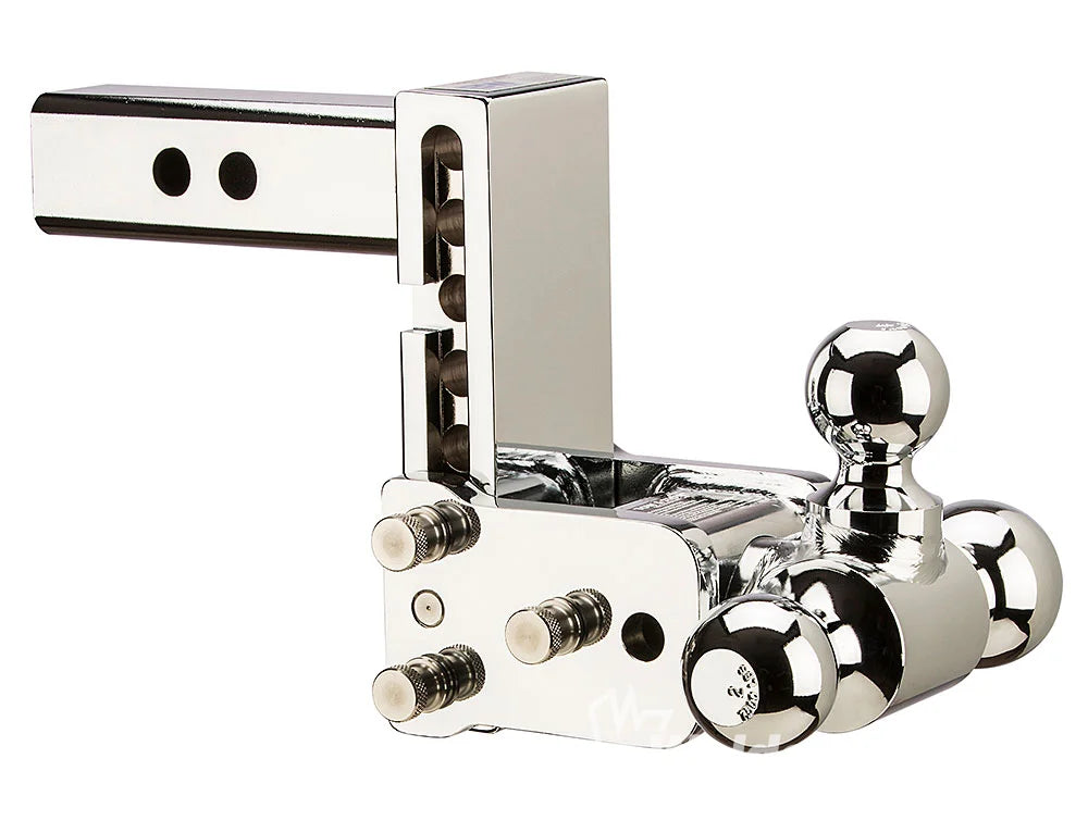 5" TRI BALL HITCH CHROME
