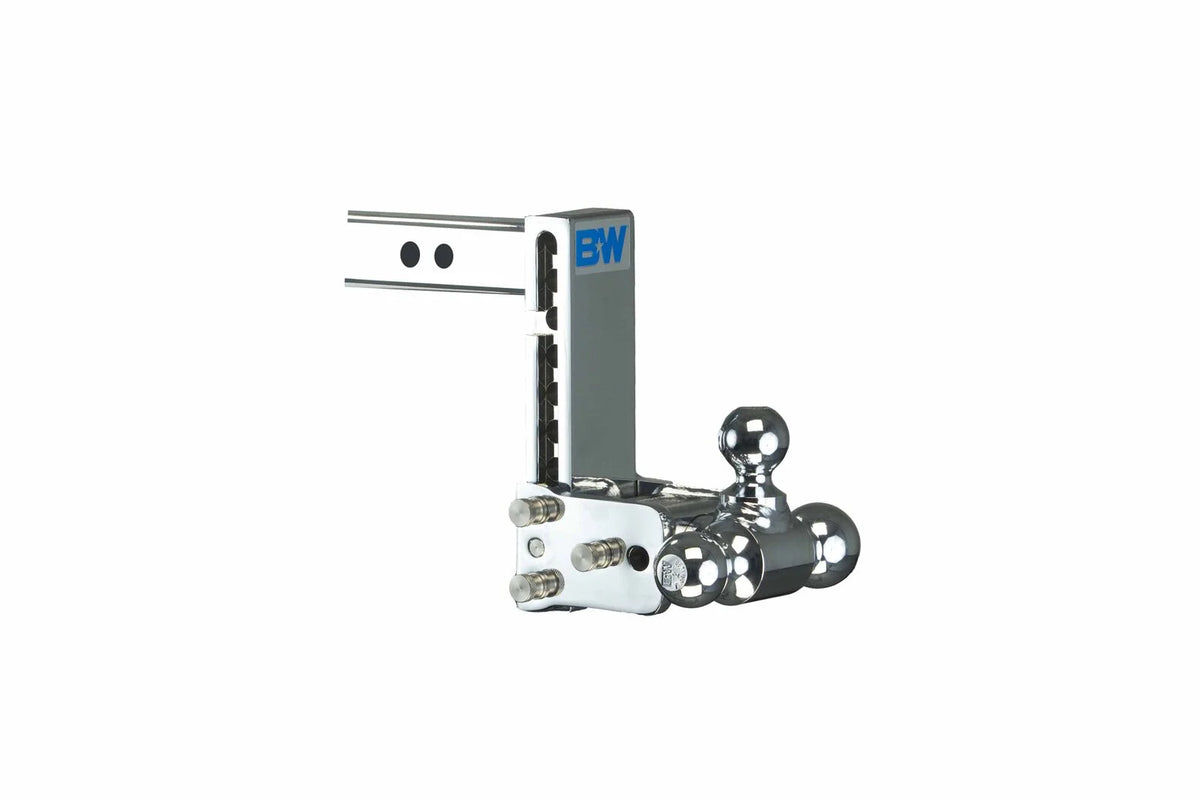 B&W 2" Receiver 7" Drop Hitch With 3-Ball Option - TS10049C