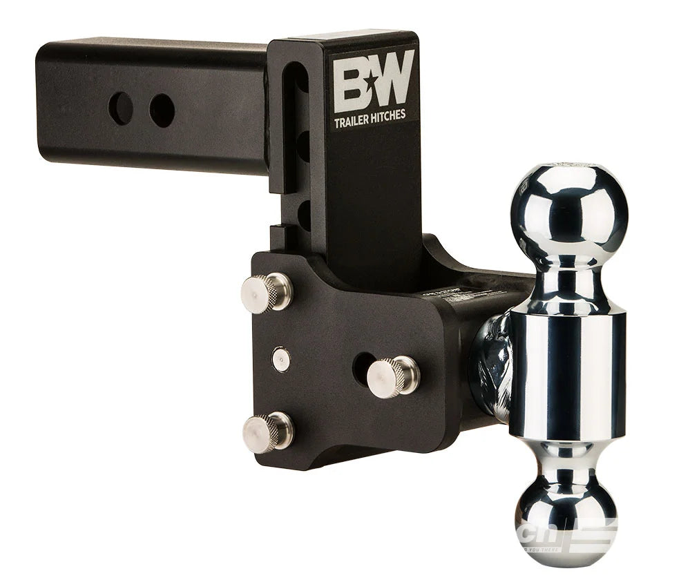 2 1/2IN RECEIVER BLACK TOW & STOW 8IN MODEL 5IN DROP 5.5IN RISE 2IN & 2 5/16IN BALLS