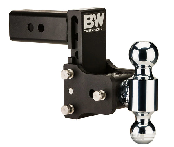 2 1/2IN RECEIVER BLACK TOW & STOW 8IN MODEL 5IN DROP 5.5IN RISE 2IN & 2 5/16IN BALLS