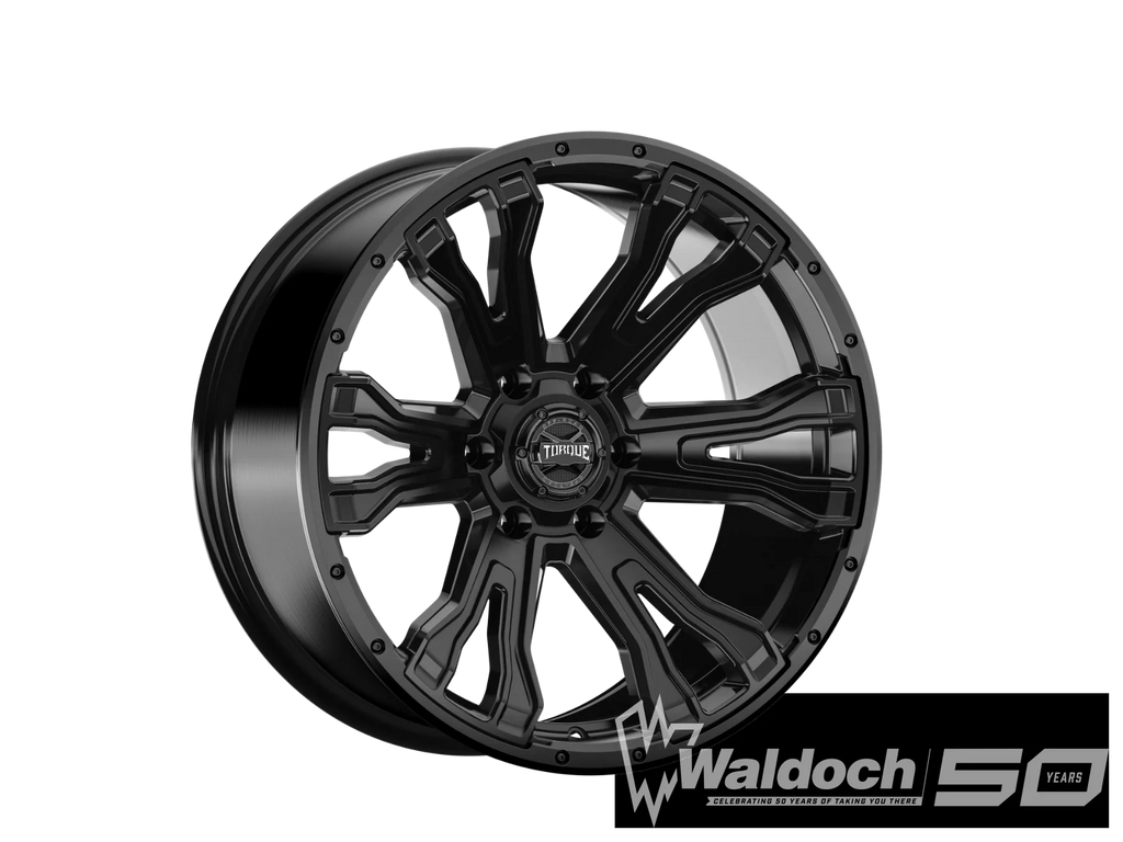 Torque Prime | Satin Black | 20x9 | 6x5.5 | -12mm