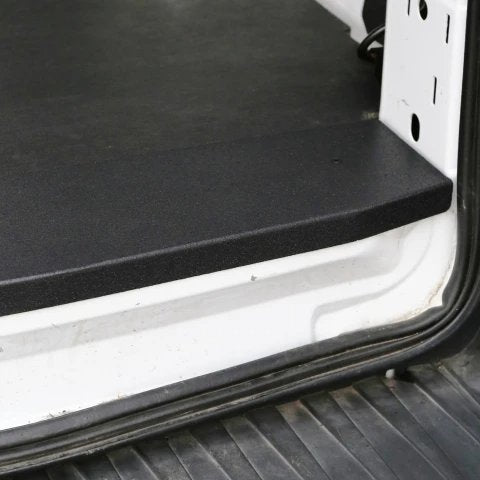 FORD TRANSIT STEEL FLOOR THRESHHOLD - BLACK (ANTI SLIP)