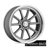 VN510 18X10 5X4.75 VINTAGE SLV DIA LP 0M