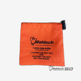 WALDOCH ORANGE NUT/KEY BAG - LWNB-1