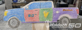 WALDOCH MADE WOODEN TRUCK
