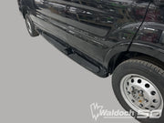 Ford Transit 130 Paintable Running Boards Fiberglass Board Wheel to Wheel - Waldoch Style