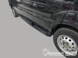 Ford Transit 148 & 148 EL Paintable Running Boards Fiberglass Board Wheel to Wheel - Waldoch Style