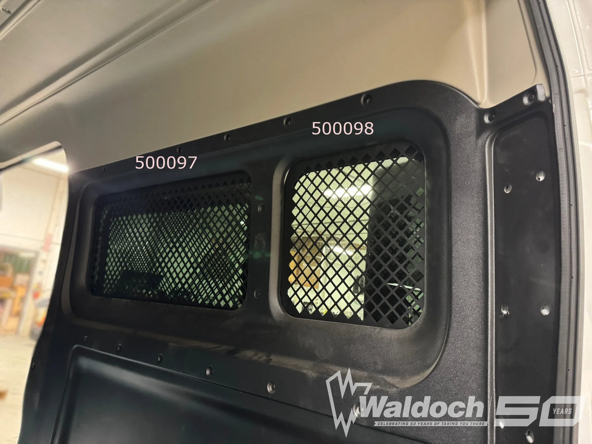 Waldoch Prison Van Steel Screen Window Covers Full Kit
