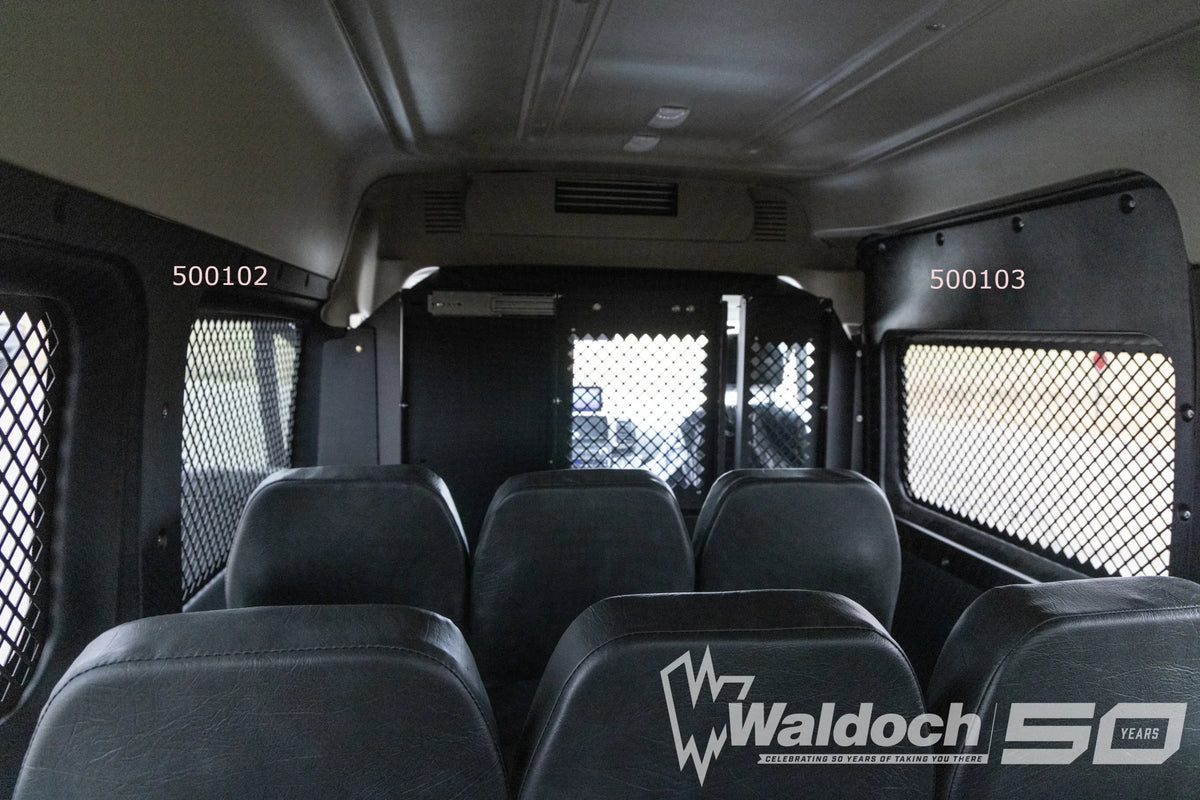 Waldoch Prison Van Steel Screen Window Covers Full Kit